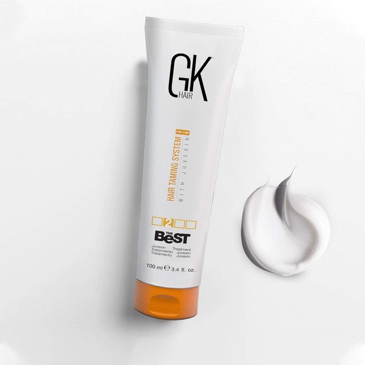 GK HAIR Global Keratin The Best (3.4 Fl Oz/100ml) Glättende Keratin-Haarbehandlung - Professionelle