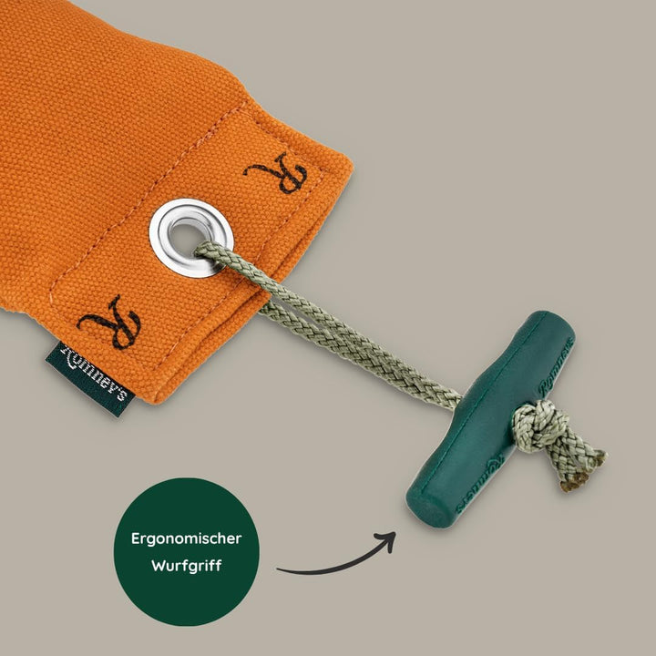 Romneys Hundetraining Dummy 500g - Robust & Schwimmfähig, Apportierprüfungen Zugelassen - Ideal für