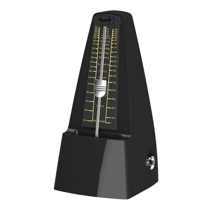 SOLO Mechanisches Metronom mit Akzentglocke, Präziser Takt und Kräftiger Klang, geeignet für Klavier