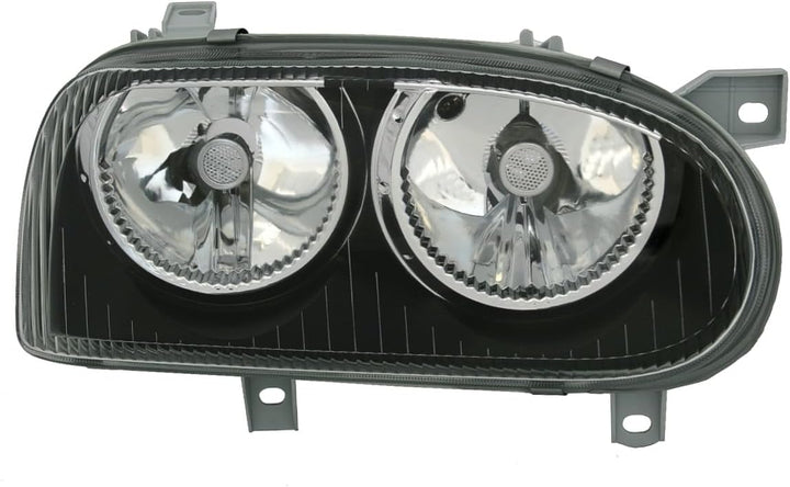 AD Tuning 961062 Scheinwerfer Set (2-teilig), Klarglas Schwarz