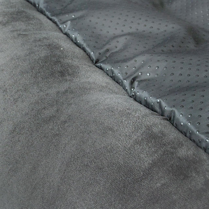 Wallace &amp; Jones | Katzenbett Mayfair Katzenkissen, Onyx-Quarz, Kuschelbett, Katzenkorb, 51 x 46 x 15