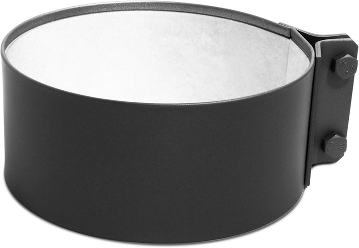 Ofenrohr Dichtschelle - Durchmesser Ø 130 mm - Farbe: gussgrau | Rauchrohr Verbinder Bridge, Gussgra