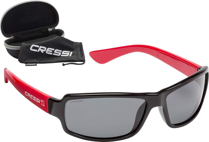 Cressi Ninja - Polarisierte Sonnenbrille Herren und Sonnenbrille Damen, Entspiegelte Gläser Wasserab