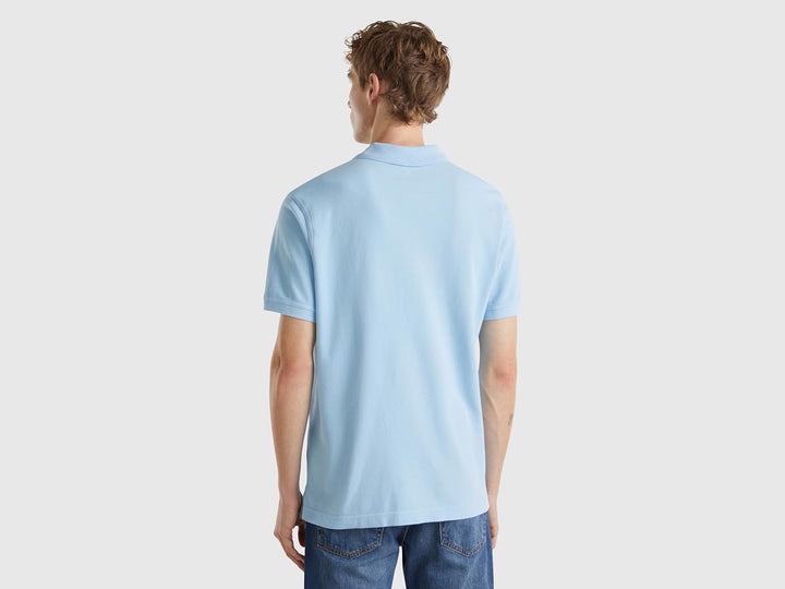 United Colors of Benetton Herren Polohemd XS Blau, XS Blau
