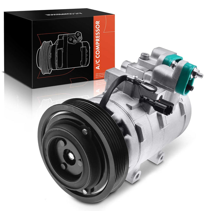 Frankberg Klimakompressor Klimaanlage Kompatibel mit Highway 2.0L 2001-2004 Santa Fé I SM 2.0L 2.4L