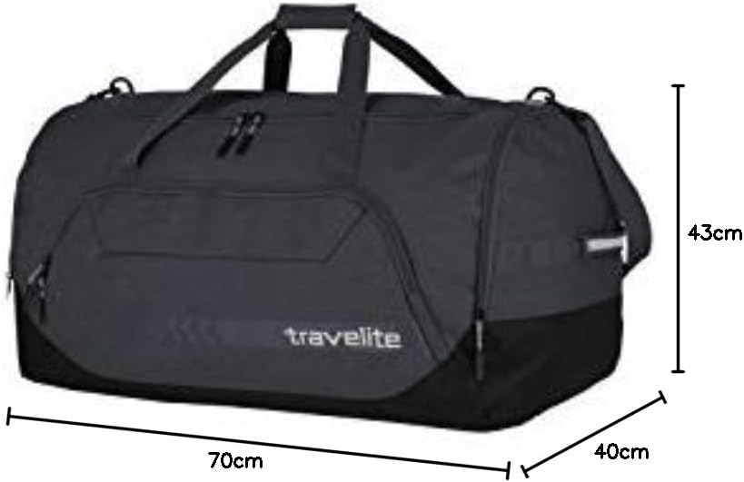 travelite grosse Reisetasche Grösse XL, Gepäck Serie KICK OFF: Praktische Reisetasche für Urlaub und
