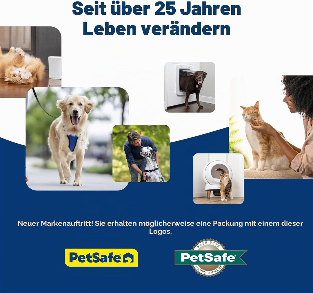 PetSafe Mittelgrosse Ersatzklappe – Braun – ungiftig, wetterbeständig, Magnetverschluss – Grösse M –