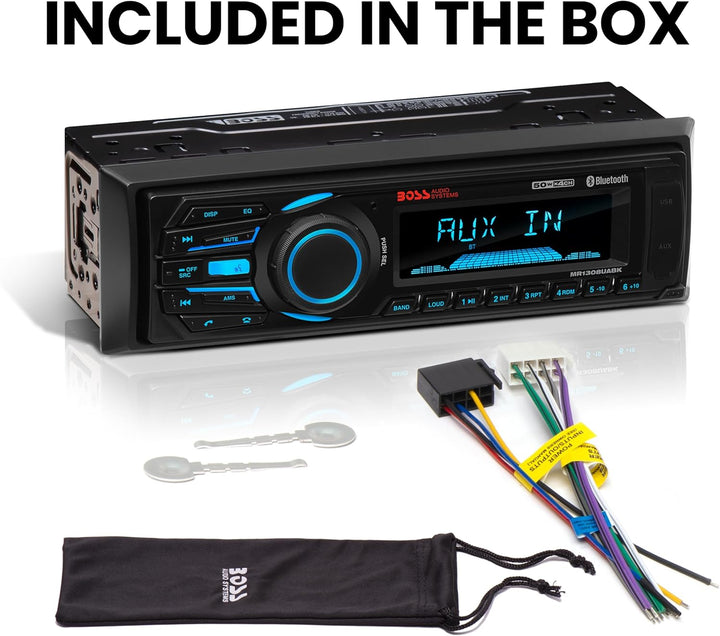 BOSS AUDIO Systems 153-mr1308uabk Radio Bluetooth