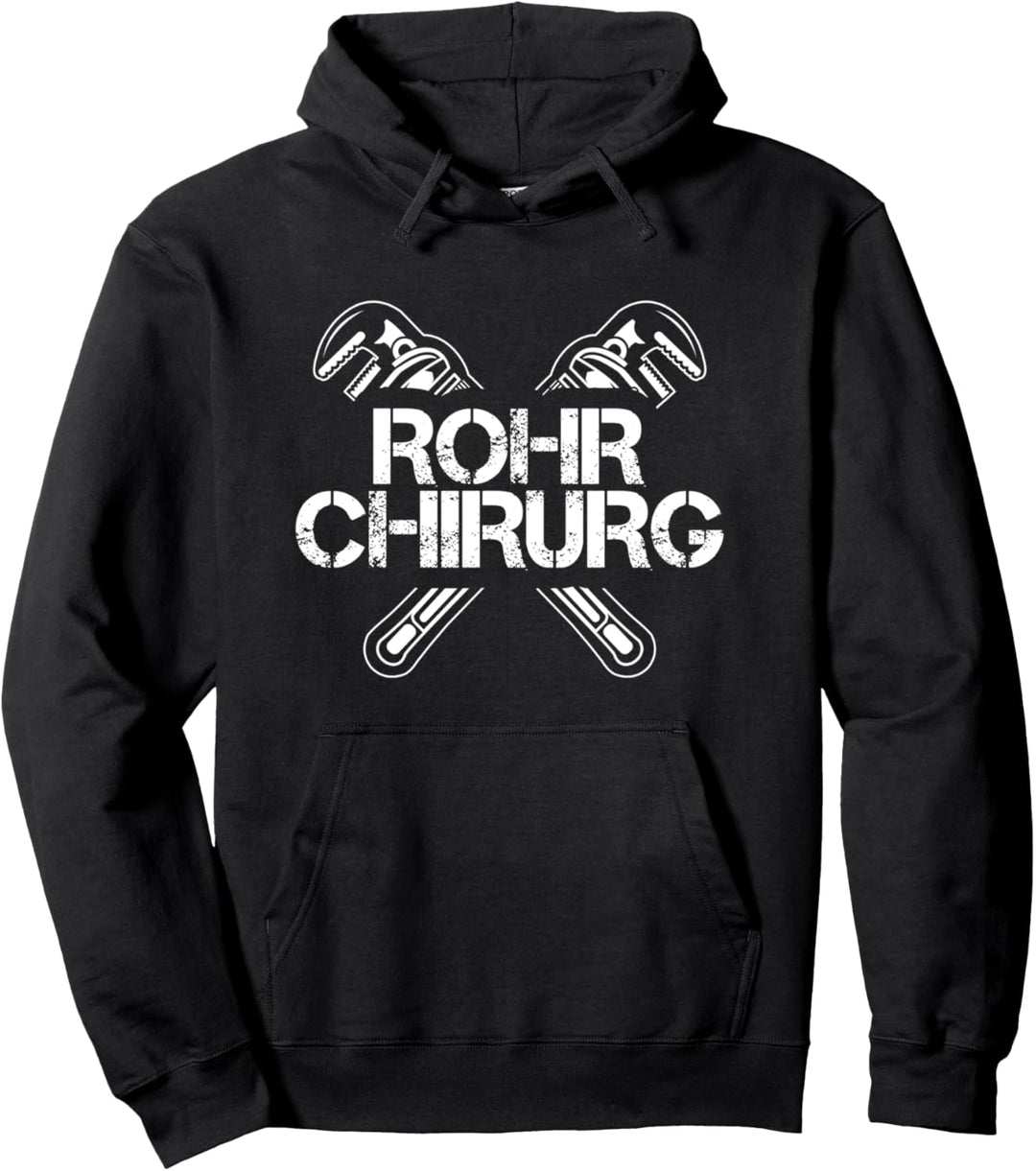 Klempner Rohrchirurg Anlagenmechaniker Pullover Hoodie