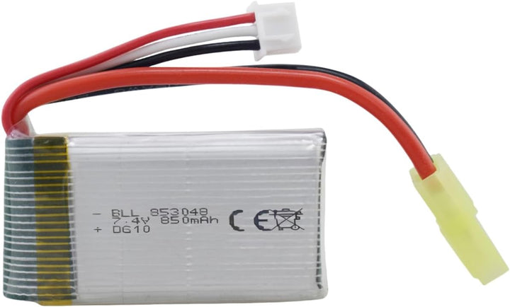 ZYGY 2pcs 7.4V 850mah Lithium Batterie &amp; 2in1 Ladegerät für 9300 9301E 9302E 9303E 9034E 9305E 9310