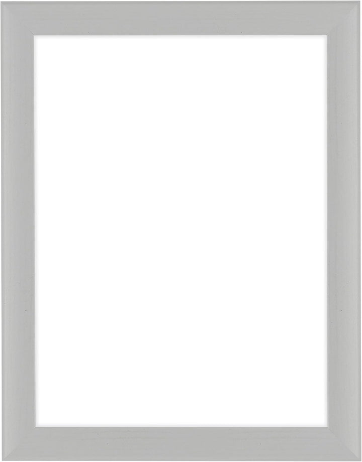 yd. Your Decoration - Bilderrahmen 24x32 cm - Weiss Gemasert - Bilderrahmen aus MDF mit Acrylglas -