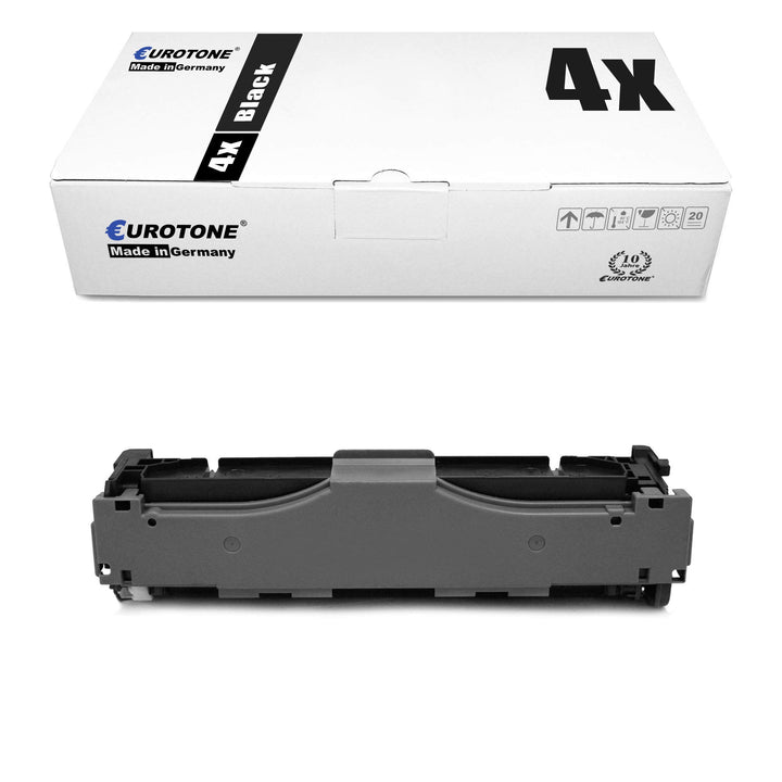 4X Eurotone Toner kompatibel für Canon I-Sensys MF8330 LBP7210 LBP7200cdn MF8550 MF724 MF729Cdw MF72