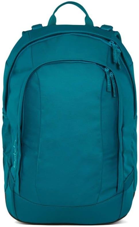 Satch Air Schulrucksack Set 3tlg. inkl. Schlamperbox und Sporttasche Deep Petrol, Deep Petrol