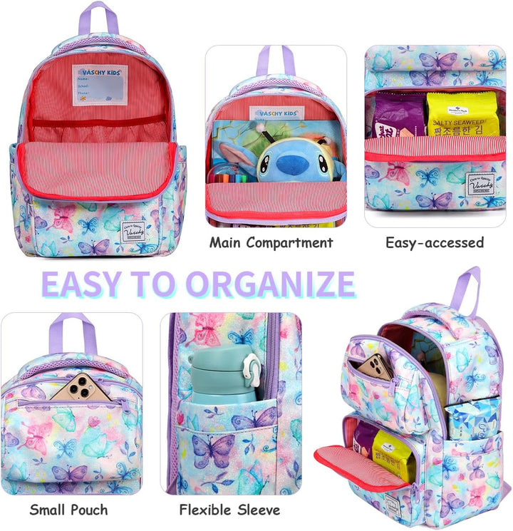 VASCHY Kinderrucksack, Niedlich Wasserabweisend 7L Vorschule Kinder Rucksack Kindergartenrucksack Sc