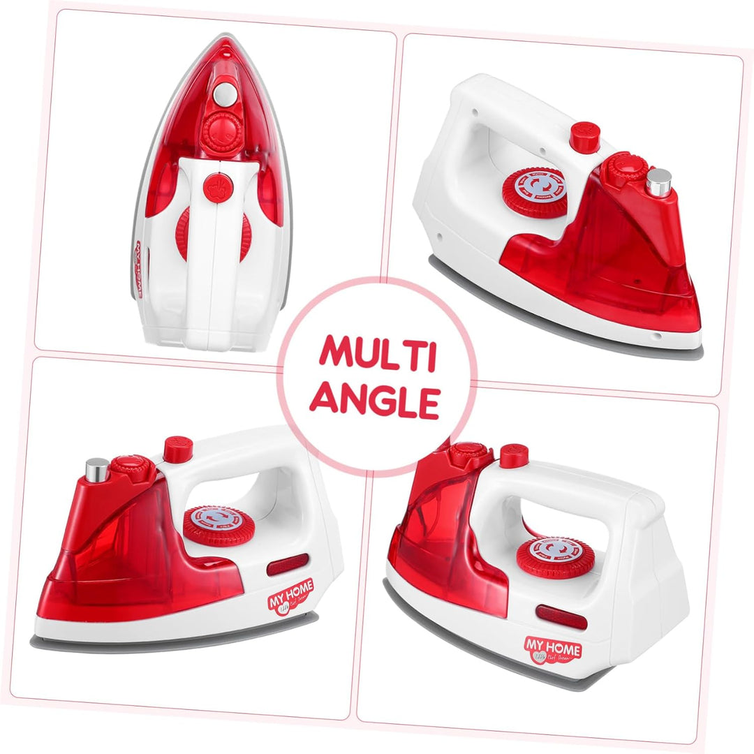 Toddmomy Mini Elektrisches Bügeleisen Spielzeug Für Kinder Kreatives Haushaltsrollenspiel Mit Sicher