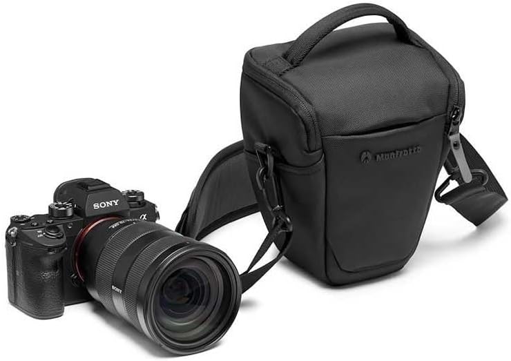 Manfrotto Advanced Holster S III, Tasche für Spiegellose Kamera mit Objektiv, Kameratasche mit Stati