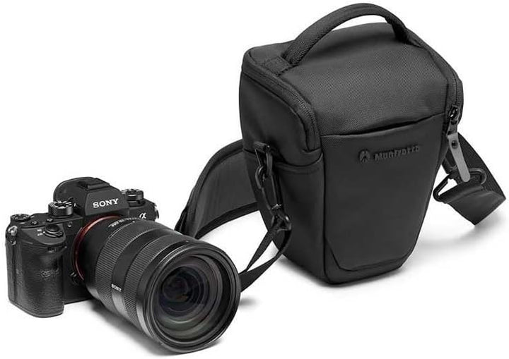 Manfrotto Advanced Holster S III, Tasche für Spiegellose Kamera mit Objektiv, Kameratasche mit Stati