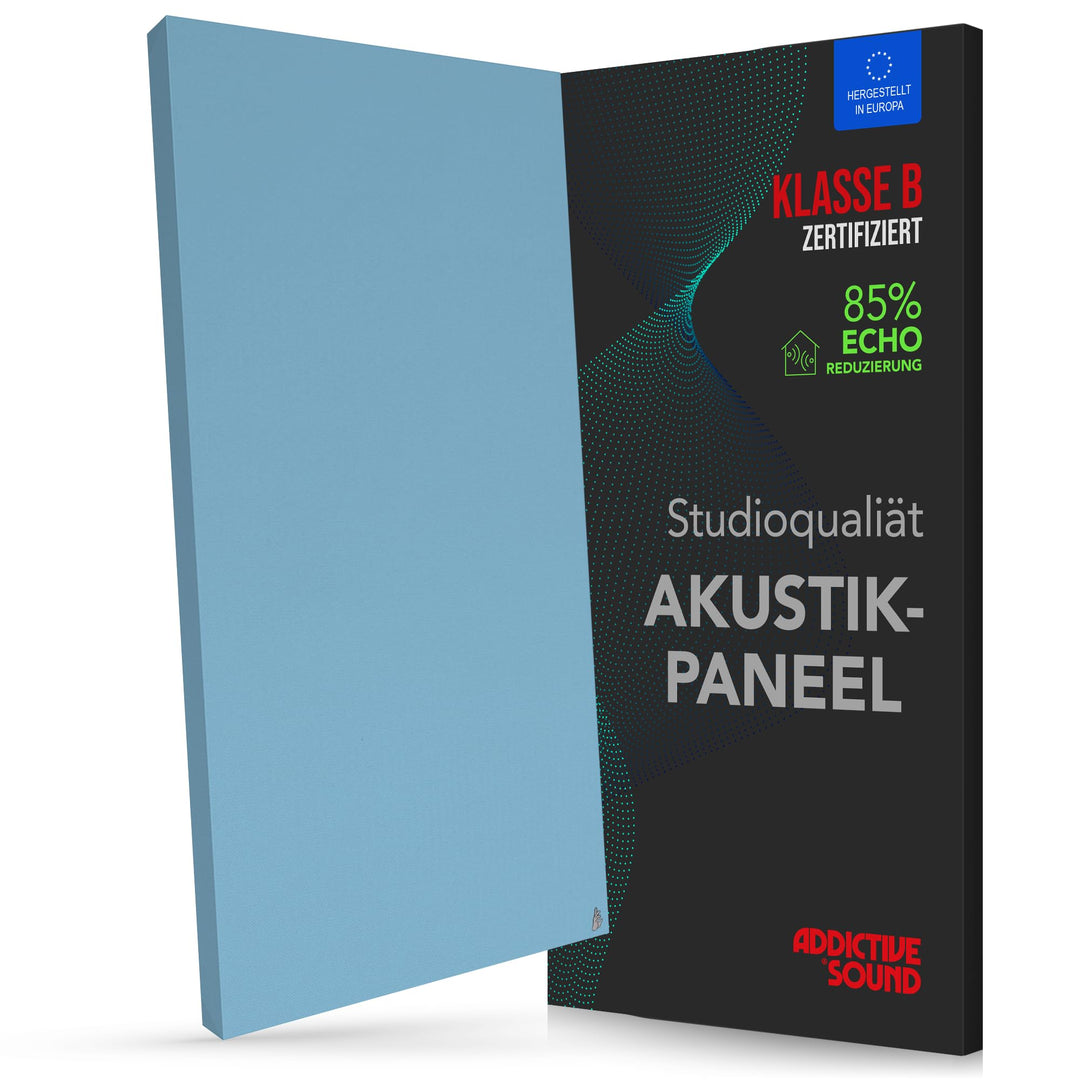 Addictive Sound Schallabsorber Wand Premium, Studioqualität-Akustikpaneel mit Akustikwolle, Klasse A