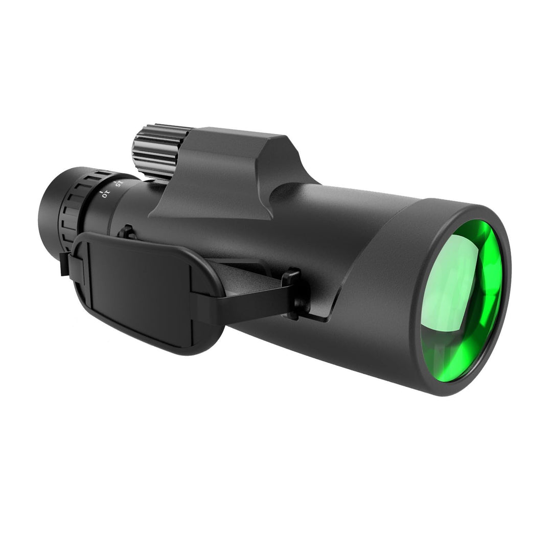 Monokular 10-30x Zoom Monokulares mit Nachtsicht BAK4 Prisma FMC Fernrohr Erwachsene mit Halter und