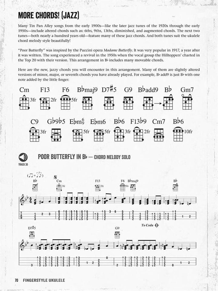 Fingerstyle Ukulele: A Method &amp; Songbook for Fingerpicking Backup &amp; Solos, Taschenbuch