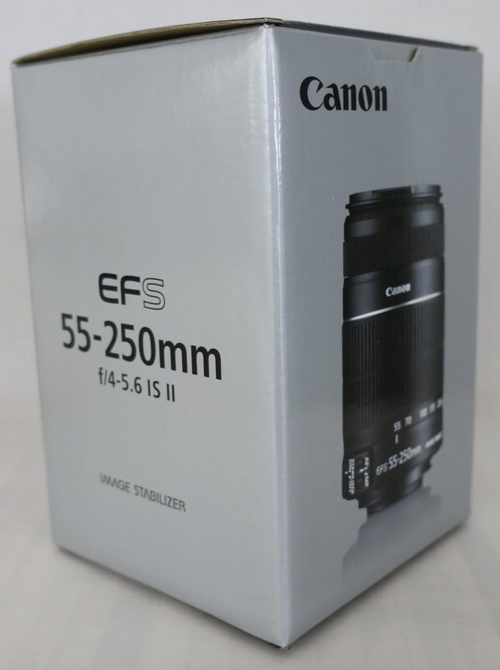 Canon EF-S 55-250mm 4,0-5, 6 IS II Objektiv für EOS (bildstabilisiert)