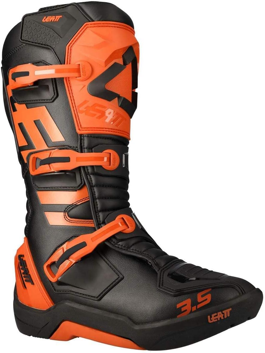 Leatt Unisex Motorradstiefel 47 EU Weiss, 47 EU Weiss