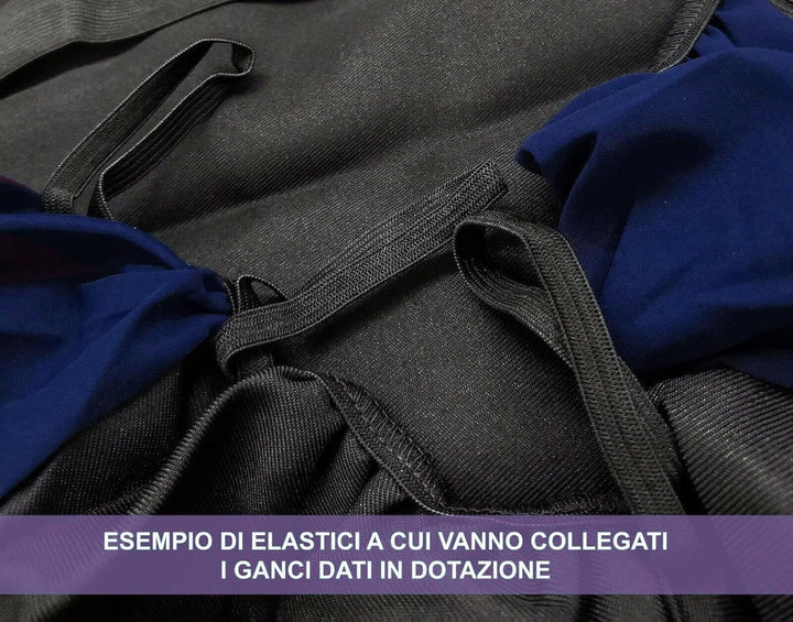 Rebeca Shop® Auto-Sitzbezüge Kompatibel für Smart | Hergestellt in Italien | Set Vordersitzbezüge Pa