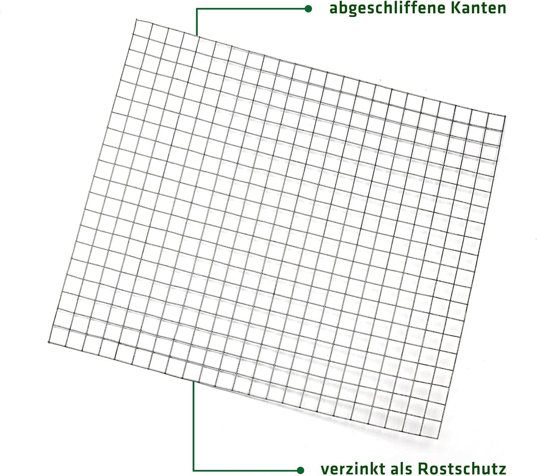 GARDIGO® Drahtgitter- 4 Stück | Insektenhotel Füllmaterial | Nisthilfe für Insektenhaus, Bienenhotel
