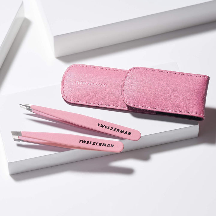 Tweezerman Exklusives Pinzetten-Set mit Rose Tea Petite