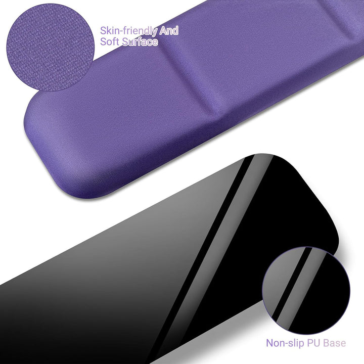 MOSISO Handballenauflage, Ergonomische Wrist Rest zur Entlastung Des Handgelenks mit PU Leder Memory