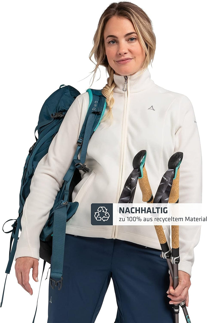 Schöffel Damen Fleece Jacket Leona3, leichte und wärmende Fleecejacke, schnell trocknende Outdoorjac