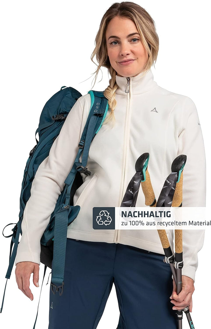 Schöffel Damen Fleece Jacket Leona3, leichte und wärmende Fleecejacke, schnell trocknende Outdoorjac