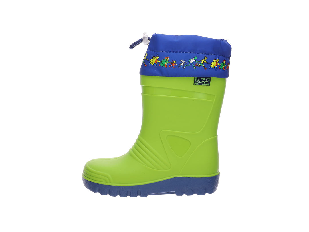 Lurchi Jungen Peer Gummistiefel, Grün