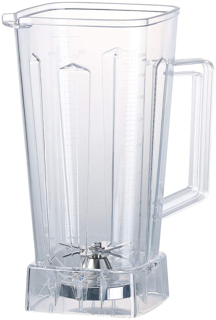 Rosenstein & Söhne Zubehör zu Ersatz-Mixbecher für Profi-Standmixer BR-1500, Versandrückläufer