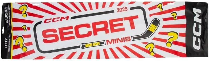 CCM Secret Mystery Mini Stick Schläger Sammlerwert 24 Zoll rechts, 24 Zoll rechts