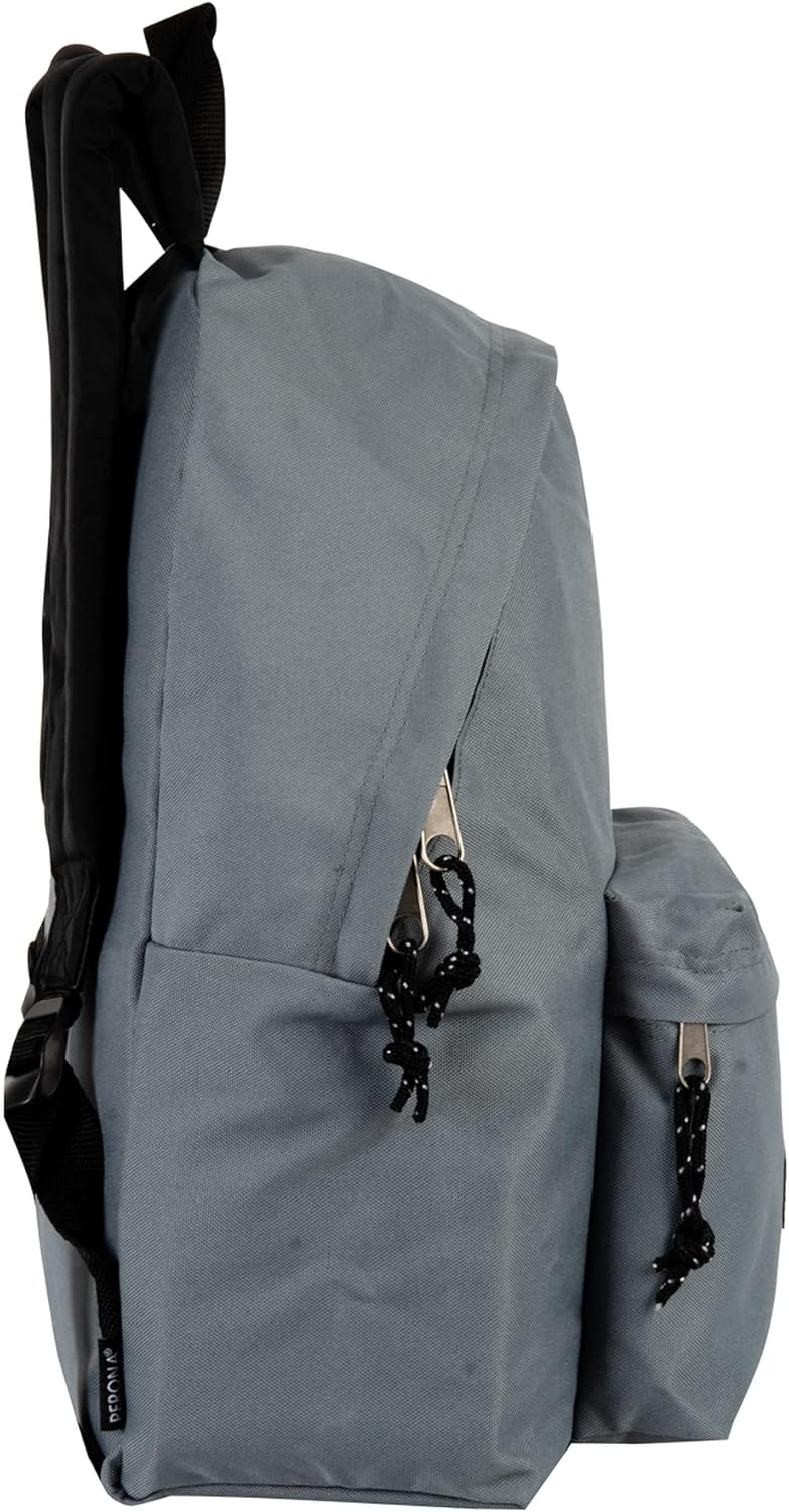 Montichelvo Montichelvo Backpack Pr Vulcano Grey Schulranzen, 43 cm, Grau (Grey)
