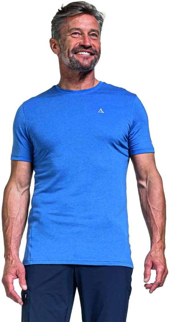 Schöffel Herren T Shirt Osby M Funktionsshirt aus nachhaltigem Material, schnelltrocknendes Wandersh