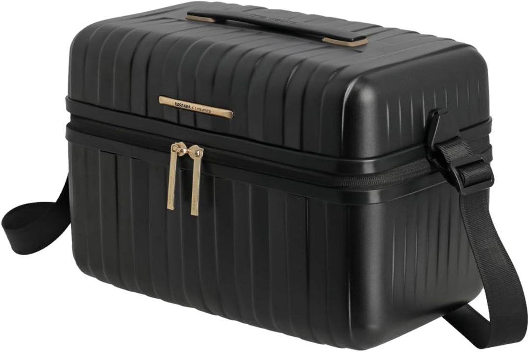 Travelite Beautycase Barbara Novelty, 37x27x22 cm, 19 L, 1,2 kg, Stabiler Kosmetikkoffer Hartschale