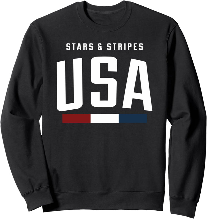 Trendy Stars & Stripes USA Sweatshirt