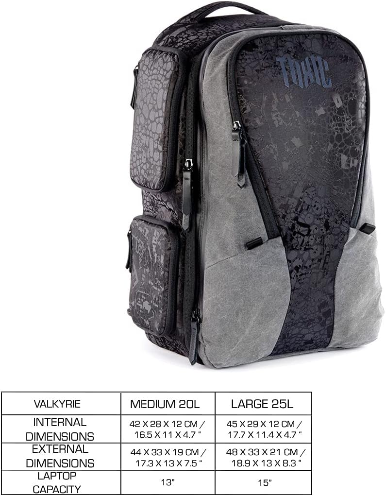 Kameratasche Valkyrie Valkyrie Medium 20L Onyx, Medium 20L Onyx