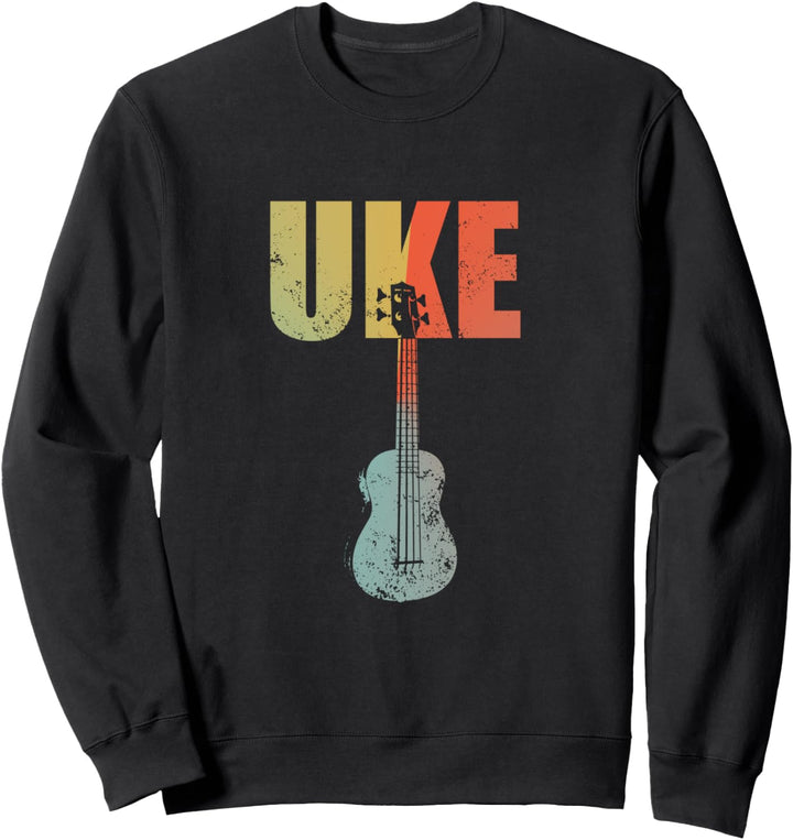 Tropical Pineapple Ukulele Musician Uke Music Player gift Sweatshirt