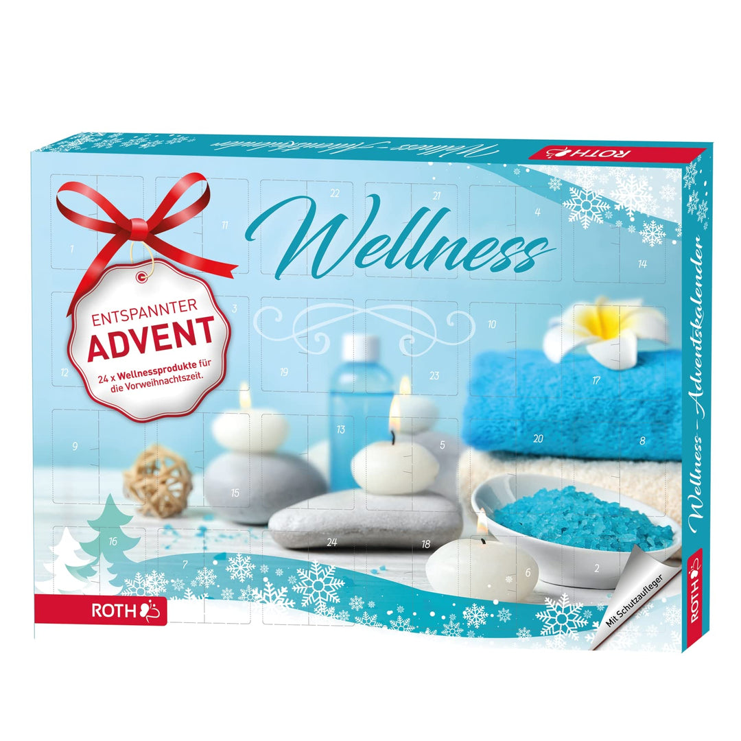 ROTH Wellness-Adventskalender 'Nimm Dir Zeit' 2022 mit 24 Wellnessartikeln für eine entspannte
