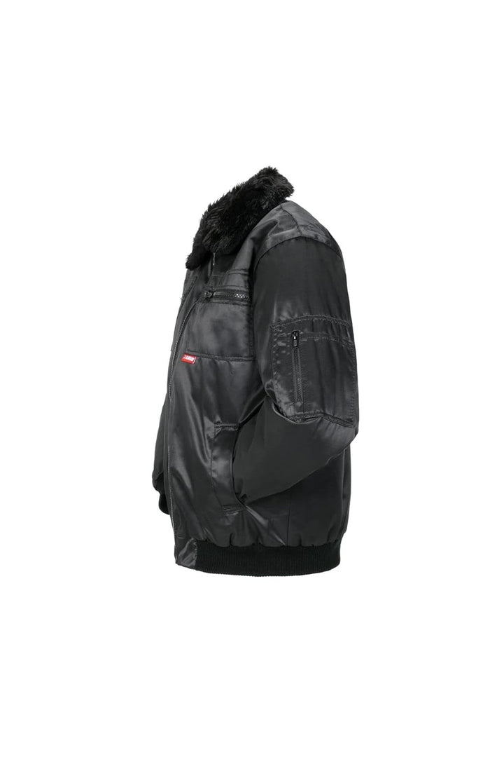 Planam Outdoor Winter Herren Gletscher Comfortjacke schwarz Modell 0358 Grösse XL Schwarz XL, Schwar
