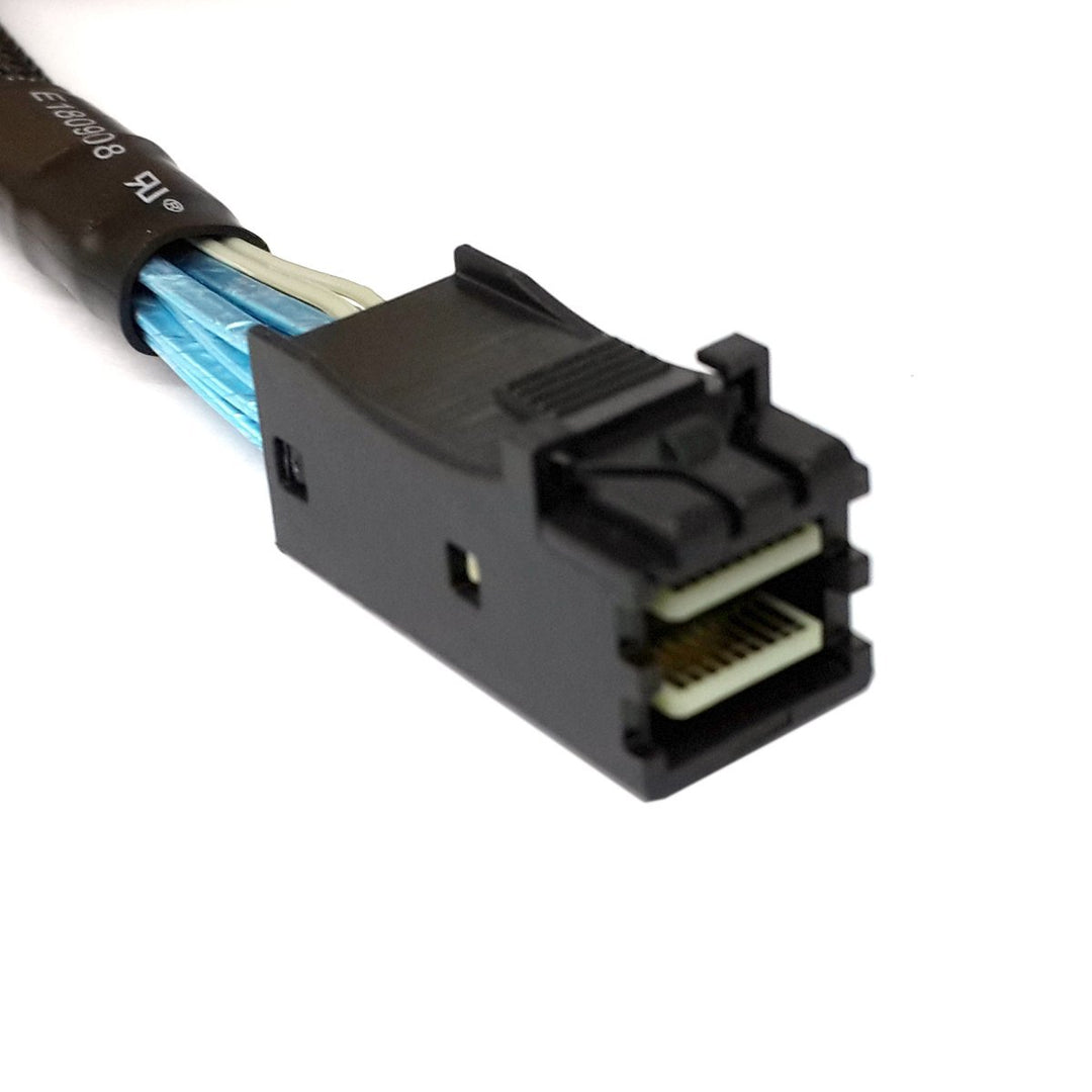 chenyang Mini SAS SFF-8643 1 zu 4 SATA 7Pin Festplatte 6Gbit/s Data Server RAID Kabel 0.5M SFF-8643