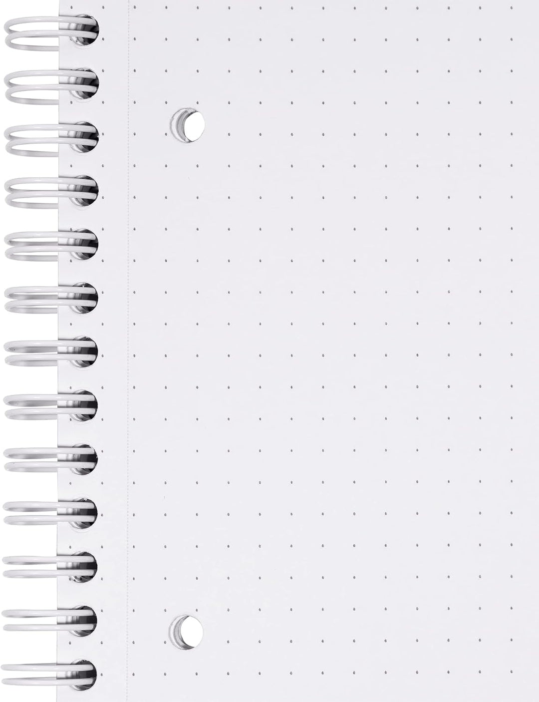 Oxford Touch Collegeblock A4 punktkariert/dotted, 80 Blatt, lichtgrau, 10 Stück Single, Single