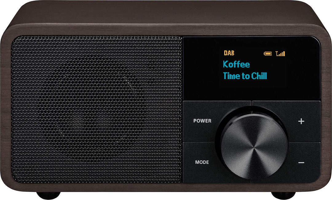 Sangean DDR-7 Genuine DAB+ Radio - FM/UKW Radio - Bluetooth Streaming - OLED Display - Micro USB Ans
