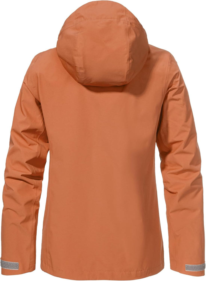 Schöffel Damen Jacket Gmund L, wind- und wasserdichte Regenjacke, atmungsaktive Outdoor Jacke, Wande