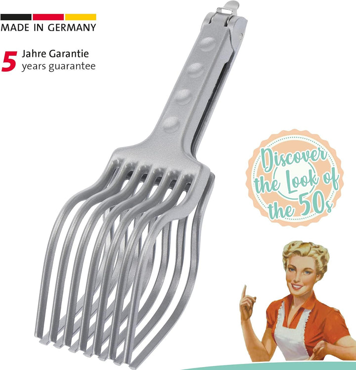 Westmark Tranchierhilfe, Retro-Verpackung, Aluminium, 25,5 x 6,5 x 7,5 cm, Tranchetta, Silber, 6300R