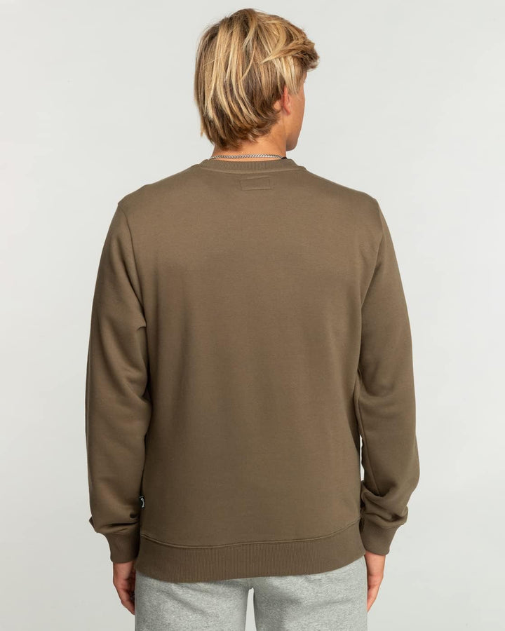 Billabong Herren Arch Cr Sweatshirt (1er Pack) XS Bark, XS Bark