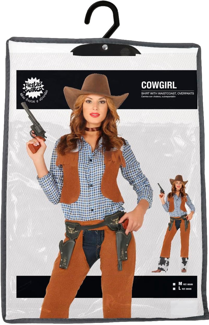 FIESTAS GUIRCA Frau Cowgirl Kostüm, M